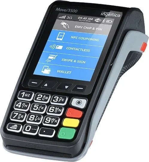 Мобильный POS терминал Ingenico Move 3500 3G/Wi-Fi Мобильный POS терминал Ingenico Move 3500 3G/Wi-Fi