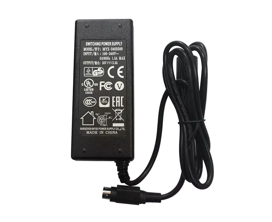 Блок питания для ККТ 24V 2.5A с сетевым кабелем 1.8м