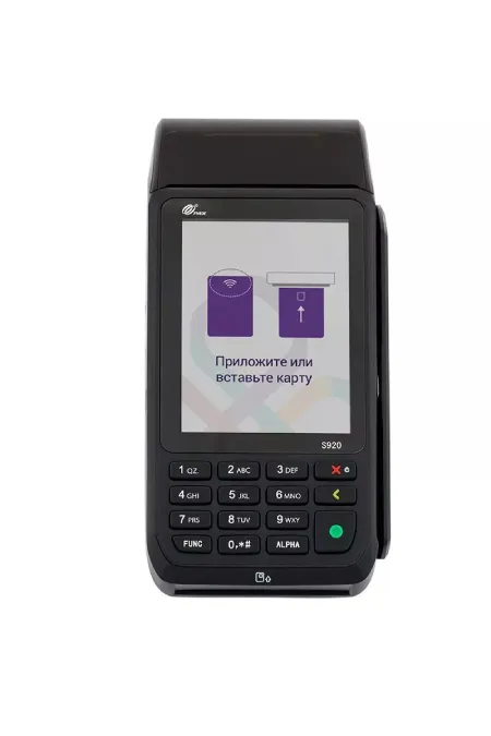 Мобильный POS терминал PAX S920 3G/WiFi/BT CTLS Мобильный POS терминал PAX S920 3G/WiFi/BT CTLS