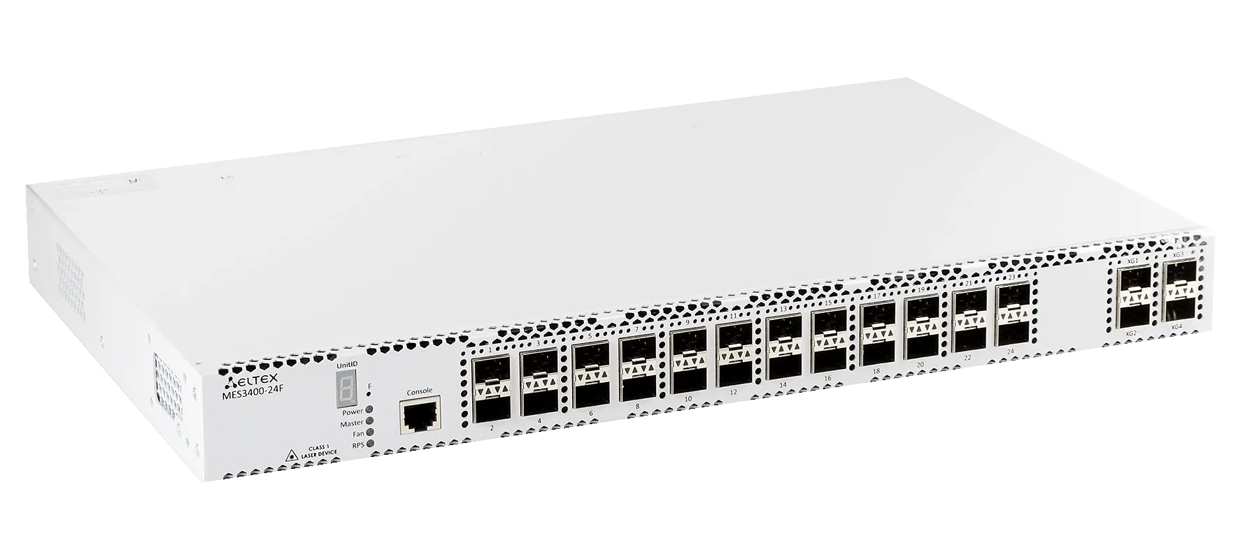 Ethernet-коммутатор MES3400-24F, 24xSFP + 4xSFP+, L3, dual PSU