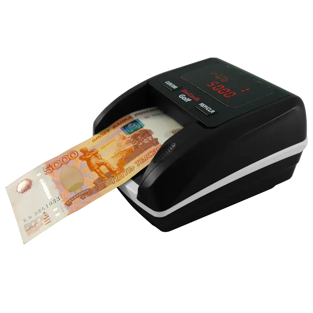Автодетектор банкнот DoCash Golf RUB (без АКБ)