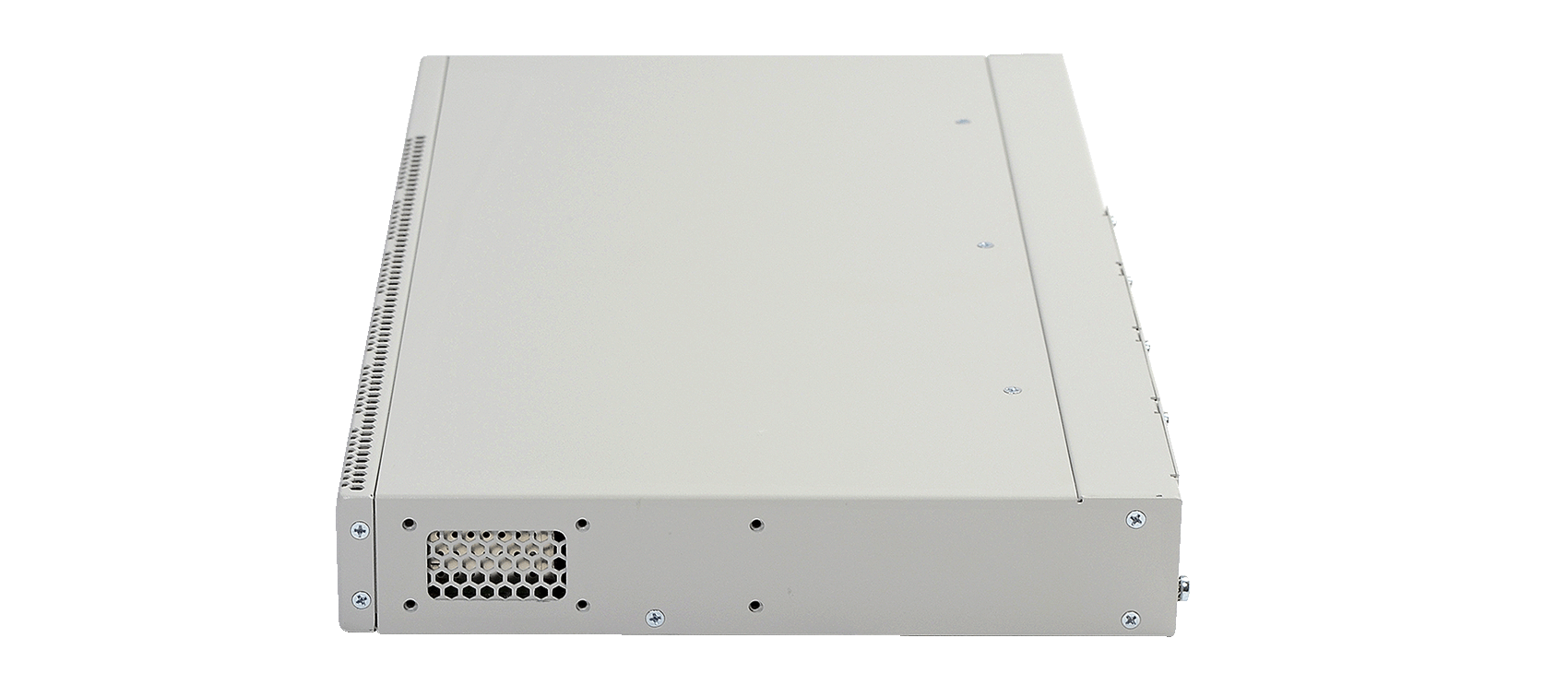 Ethernet-коммутатор MES2424FB, 24x1G SFP + 4x10G SFP+, L3, 220V AC/12V DC