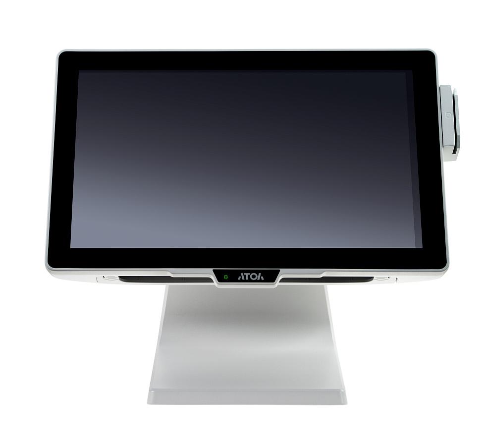 Сенсорный терминал АТОЛ JAZZ 16 Pro белый (v2, 15.6" IPS, P-CAP, J6412, SSD 128 GB, 8GB DDR4), без MSR, с ОС.