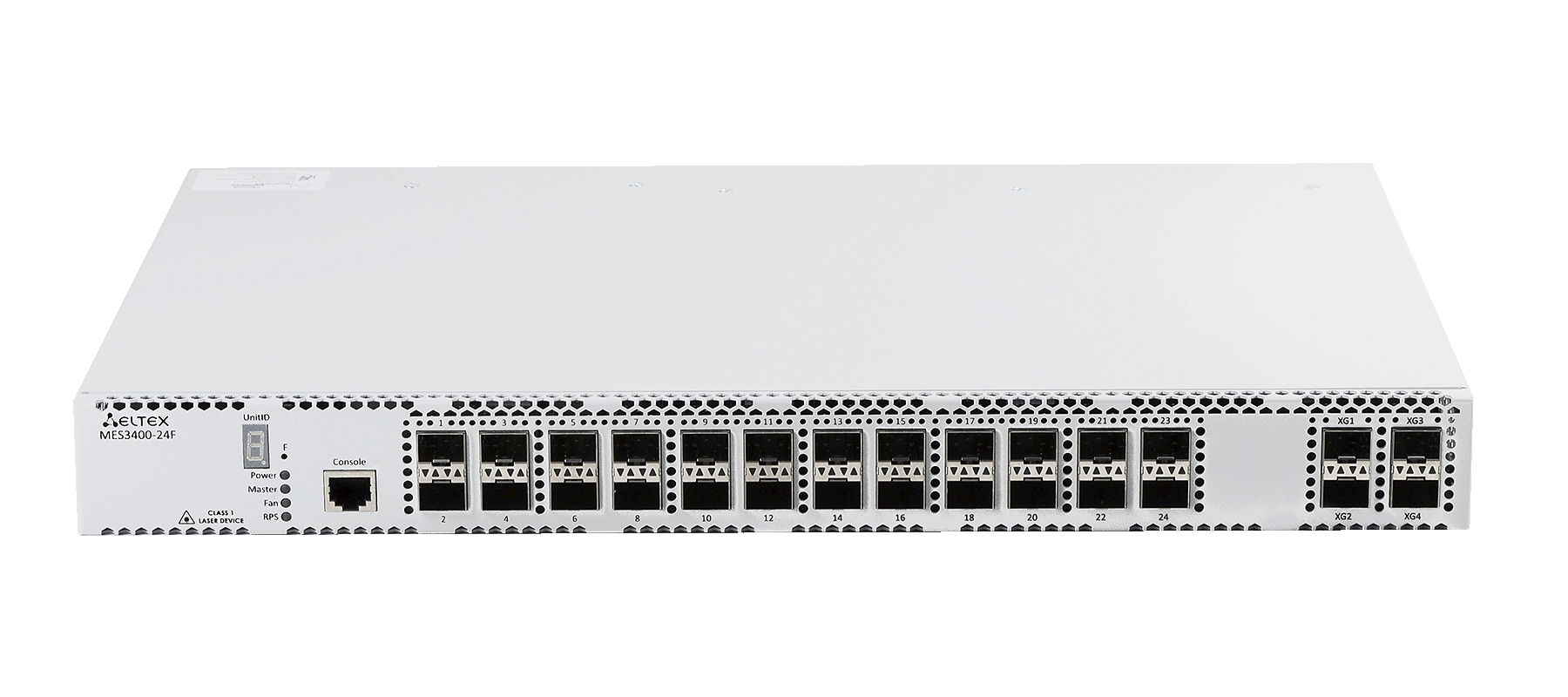 Ethernet-коммутатор MES3400-24F, 24xSFP + 4xSFP+, L3, dual PSU