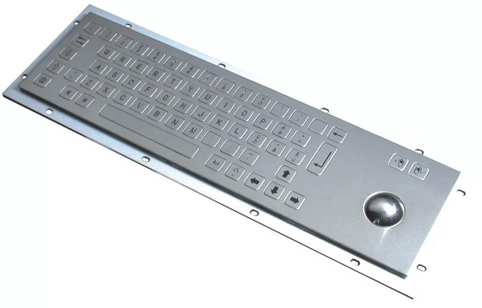 Клавиатура SZZT ZT599B антивандальная металлическая