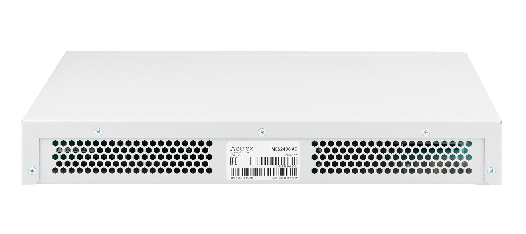 Ethernet-коммутатор MES2408C, 8x1G RJ45 + 2xCombo (RJ45/SFP), L2, 220V AC